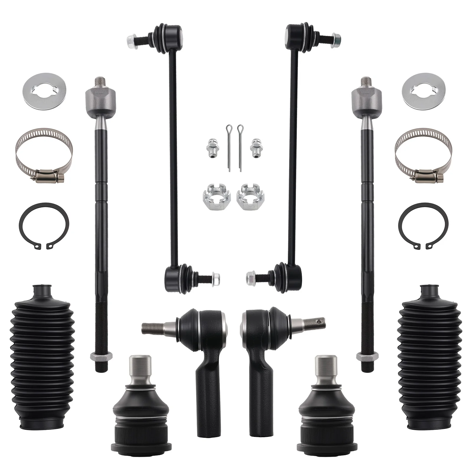 

Front Sway Bar Links w/Ball Joints Tie Rod Ends For Escape Tribute MARINER 05-09