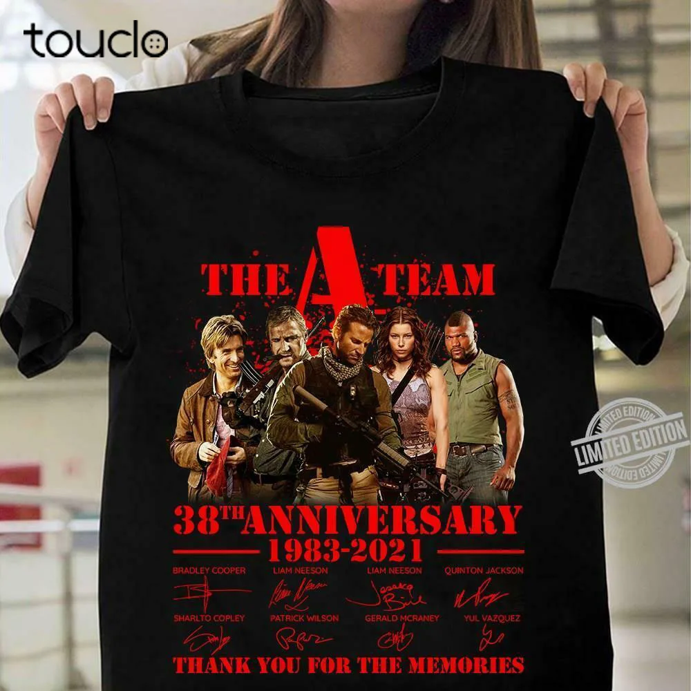 

New The A Team 38Th Anniversary Thank You For The Memories 1983 -2021 T-Shirt Unisex S-5Xl Xs-5Xl Custom Gift Creative Funny Tee