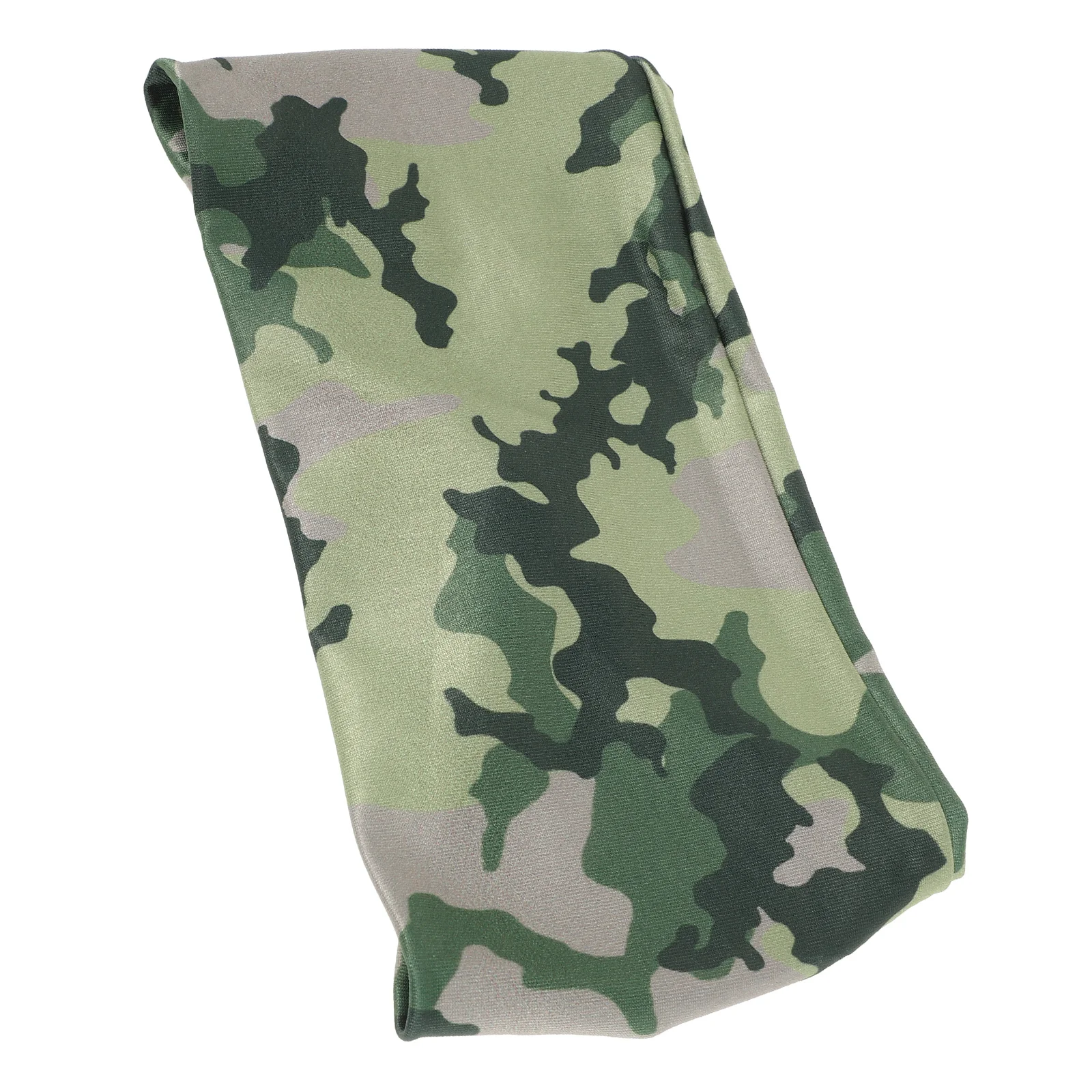 

2pcs Mens Camouflage Running Headbands Wide Sweat-Wicking Sport Hairbands For Football Cycling Yoga Non-Slip Elastic