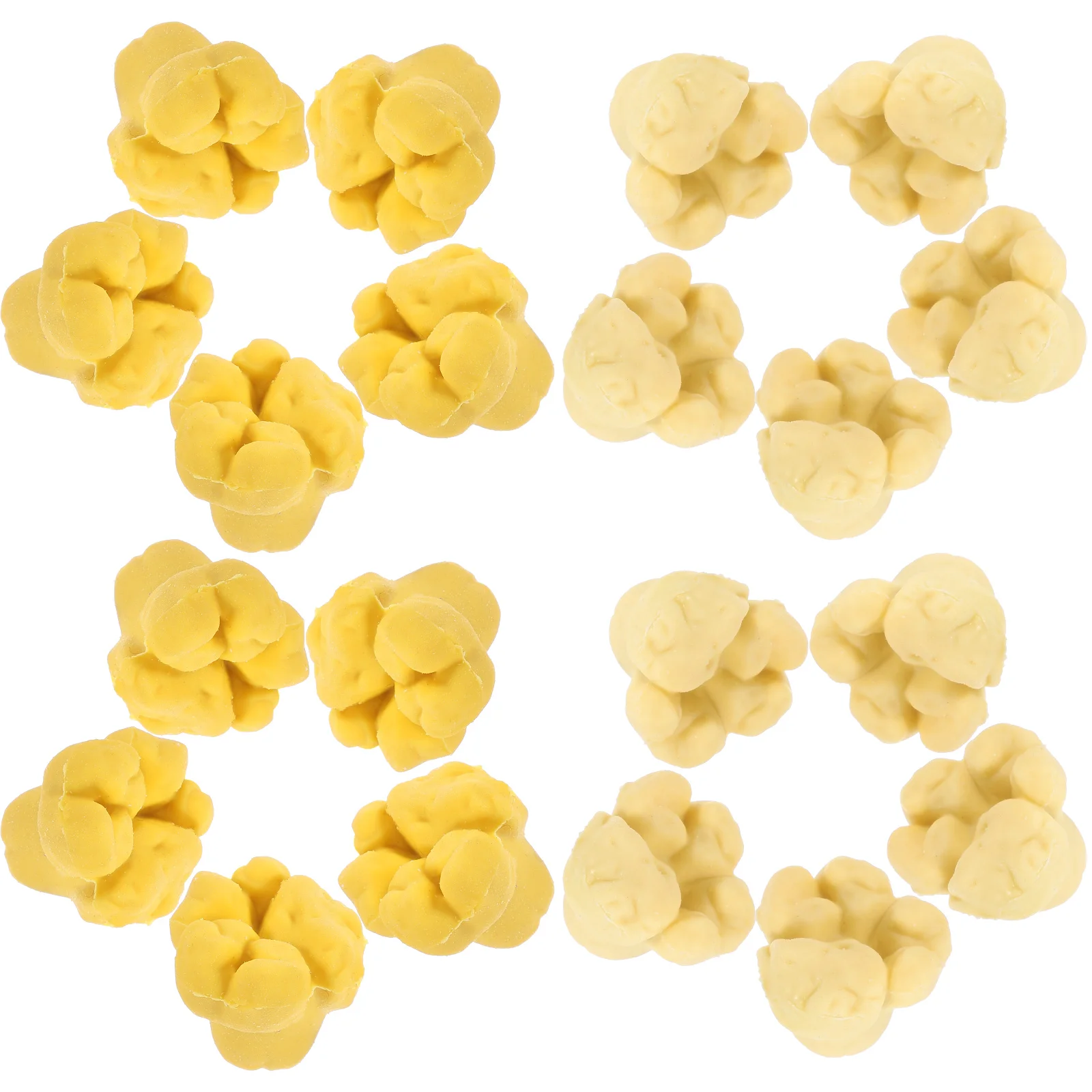 Creative Eraser Popcorn Shaped Kids Stationery Cartoon Rubber School Classroom Rewards Party Favors Learning Supplies