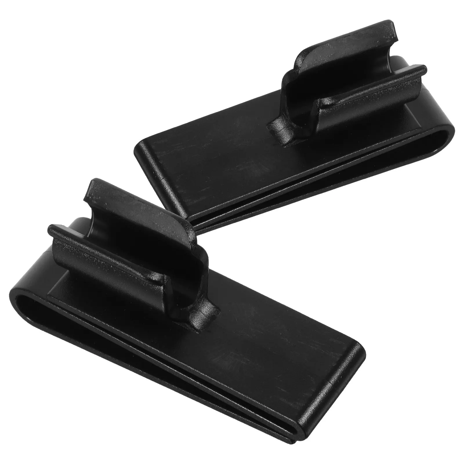 1Pair Golf Putter Clip Plastic Club Holder for Bag Enhanced Stability Detachable Design Easy to Attach Golf Club Organizer Clips