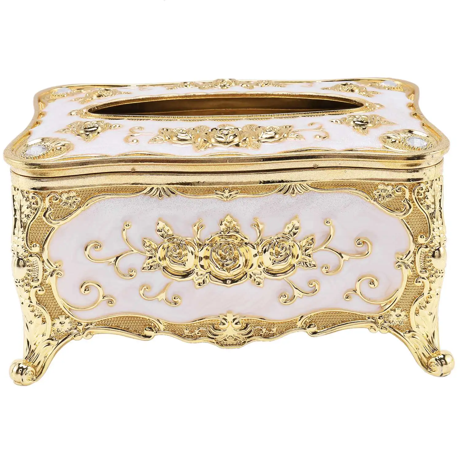 VOFUN-صندوق مناديل أكريليك رف ورقي عالمي ملحقات طاولة المكتب مكتب المنزل KTV فندق حامل حافظة السيارة #3