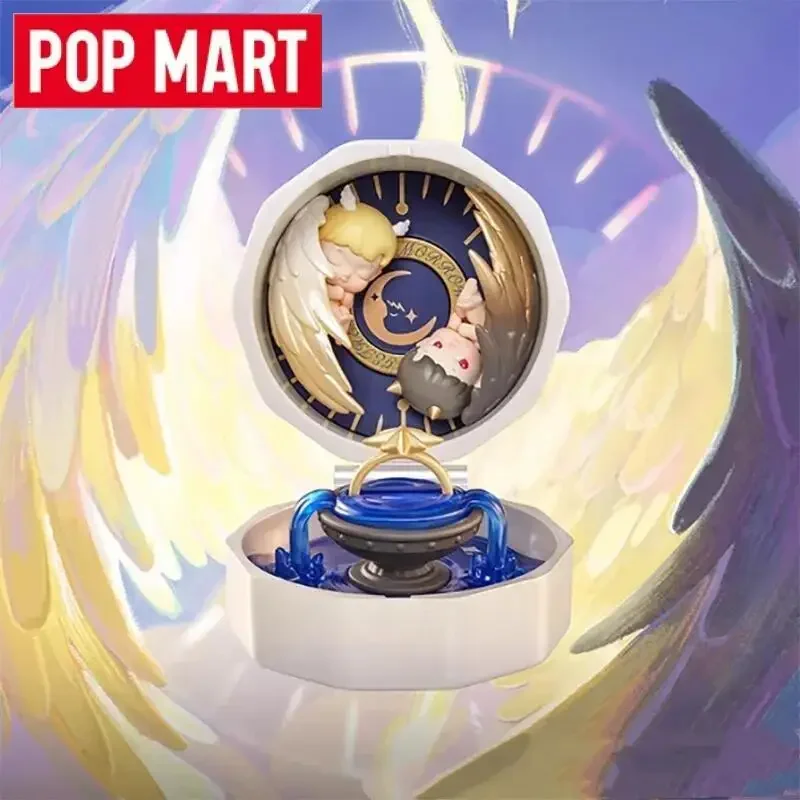 البوب مارت رومانسية حلقة صندوق سلسلة 4 المشهد مجموعة صندوق أعمى اللعب الدمى نموذج سطح المكتب مفاجأة صندوق غامض Kawaii أنيمي عمل الشكل #4