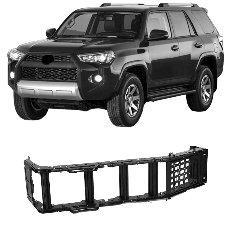 Spedking New Off-road Black Steel Tail Gate Ladder Car ladder For 4RUNNER 2010-2023 Rear Gate Ladder