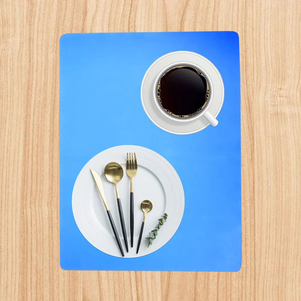1Set Silicone Mat Style Epoxy Mold Kit Includes 2 Blue Medium Stirring Rods 1 Pink Medium Rod 2 Blue Pads for DIY Resin Art