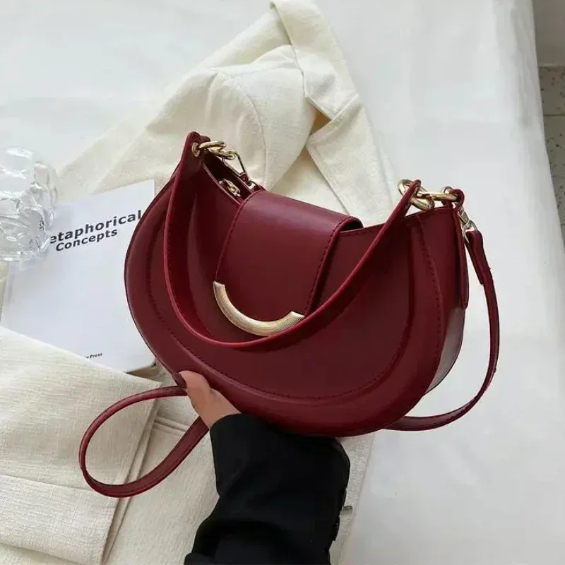 

Сумка через плечо осень-зима 2025 года, модная женская сумка через плечо под мышками, универсальная сумка с верхней ручкой, сезонный кошелек Must-have ​