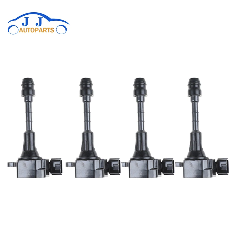 

Катушка зажигания для Nissan 350Z Infiniti FX35 G35 M35 3,5 VQ35DE UF401, 4 шт./лот, 22448-AL615, 22448-AL61C