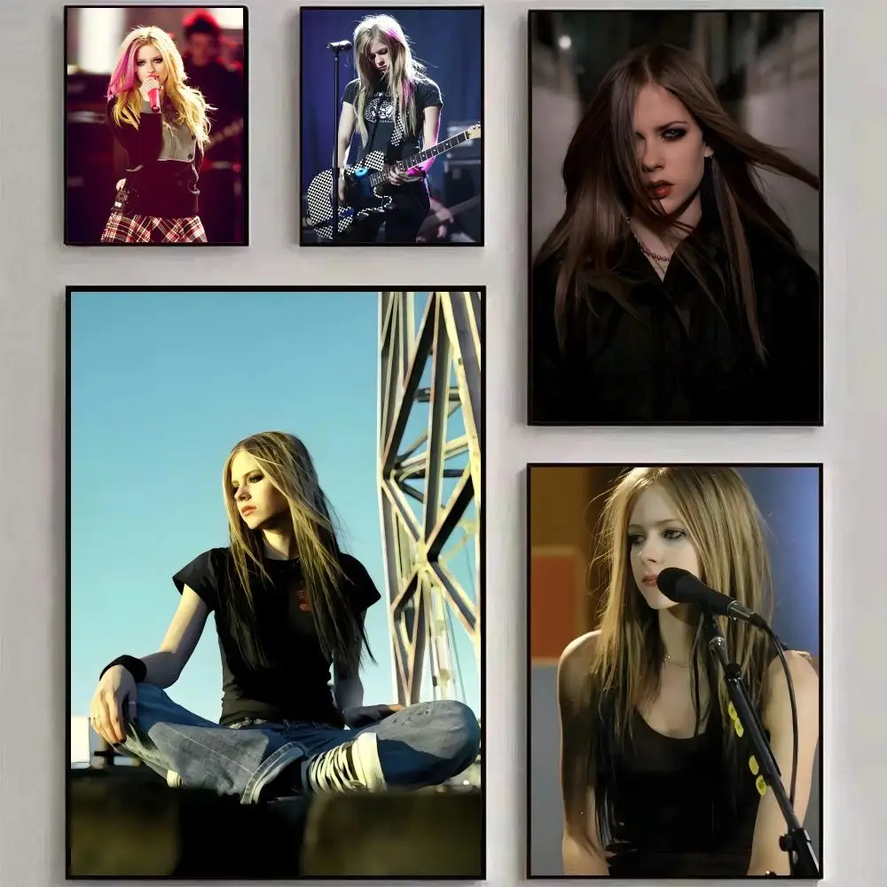 Avril Ramona Lavigne Poster HD art sticky wall waterproof home living room bedroom bar aesthetic decoration