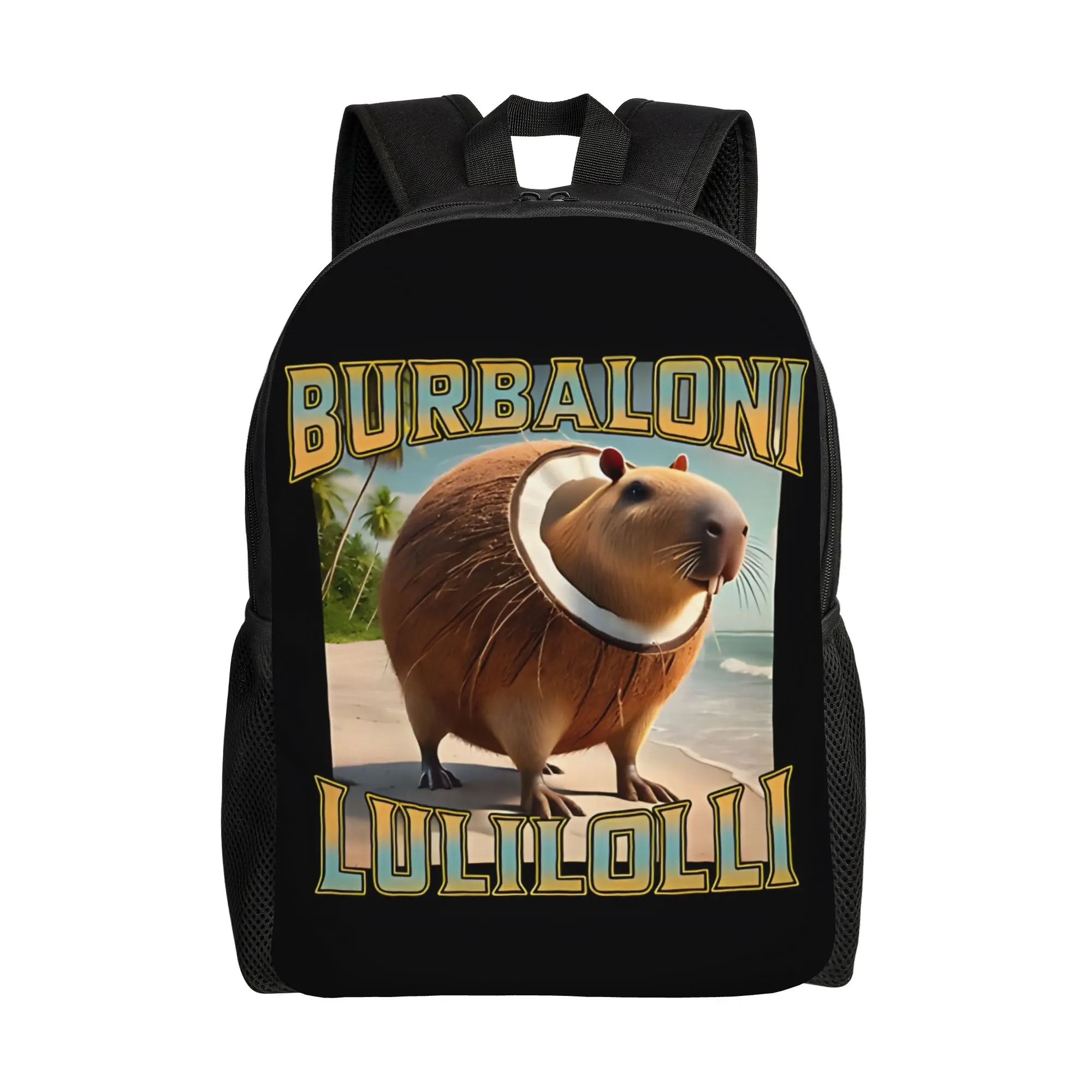 

Рюкзак Burbaloni Lulilolli Italian-Brainrot Schoolbag: повседневные рюкзаки, модные женские сумки-мочилы, вместительные сумки для ноутбуков, мужские сумки