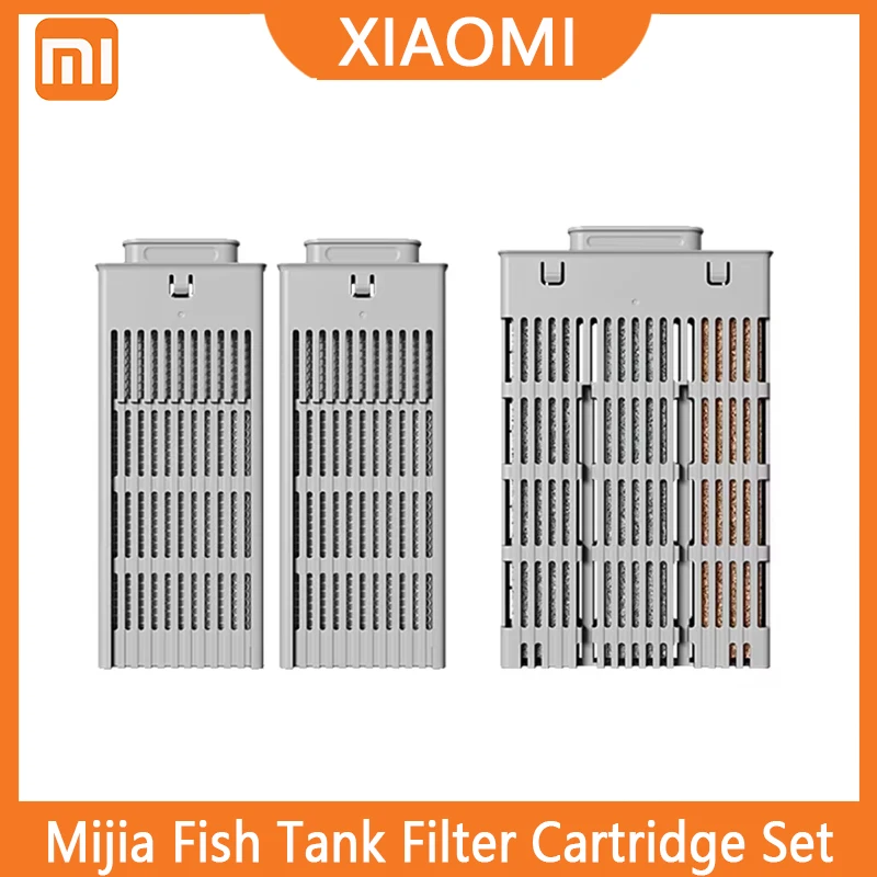 Xiaomi Mijia Fish Tank Filter Cartridge Set Aquarium Physical Biochemical Filtration/50W Heating Rod Smart Constant Temperature