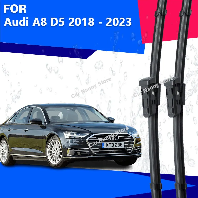 

Front Windshield for Audi A8 D5 2018 2019 2020 2021 2022 2023 Sportline MK3 Car Wiper Blades Windshield Windscreen Wiper Arm Kit