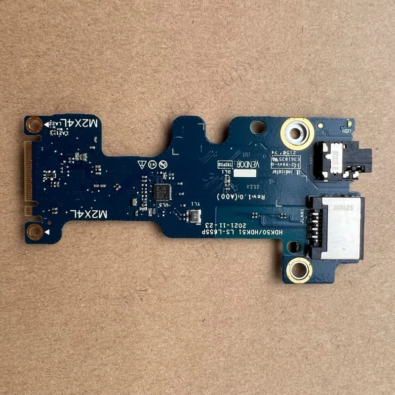 

S+ G15 5520 5521 G16 7620 Audio Board LAN Junction Board 0V9K8D LS-L655P *zr