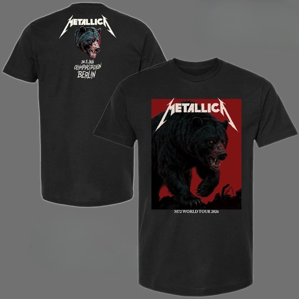 Metallica M72 Berlin Germany World Tour Mai 30, 2026 Two-Night T-Shirt