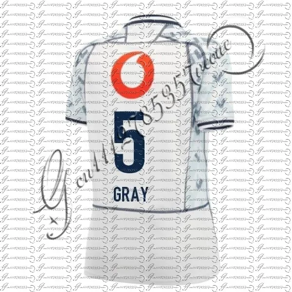 2026 Herren Schottland Rugby Trikot Grau mit Nummer Kurzarm Sportshirt Atmungsaktiv Fan Match Training Rugby Uniform Familien-Set – Detail 4