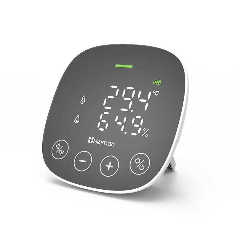 

Wall mount smart carbon monoxide detector alarm co2 sensor air quality monitoring with sound alarm