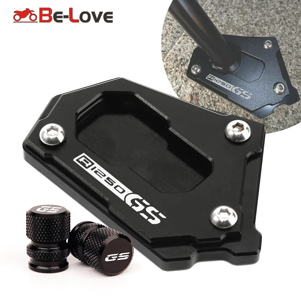 For BMW R1250GS R1200GS R1250 GS Adventure R1200 GS GSA gs1250 HP Motorcycle Kickstand Side Stand Extension Pad R 1250 1200 GS