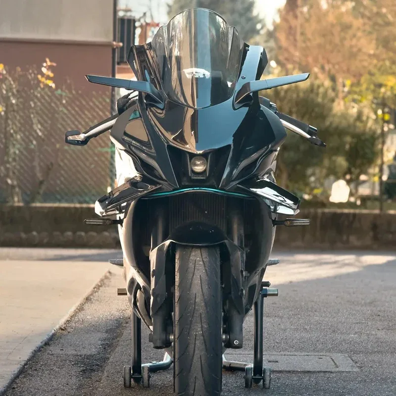 

Дефлектор лобового стекла мотоцикла, спойлер с двойным пузырьком для Yamaha YZF R7 2022-2024 R6 2017-2024