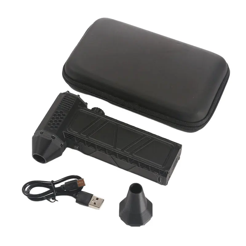 ミニターボジェットファン,130000rpm,ブラシレスモーター,強力な気流,3000mah,家庭用,屋外用,車用