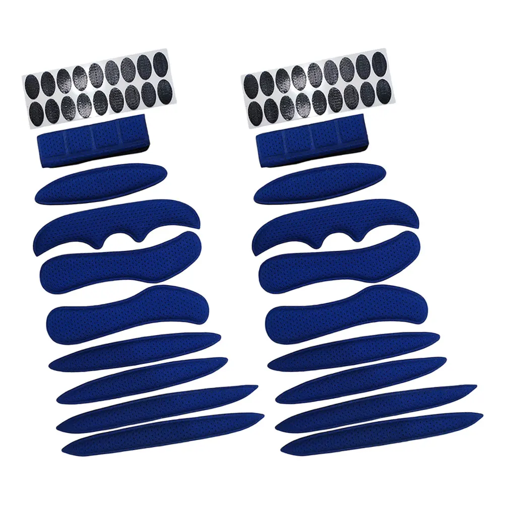 

2Sets Padding Replacement Kit Breathable Sponge Shock Absorbing Cushions for Bicycle Motorcycle Cycling Pads