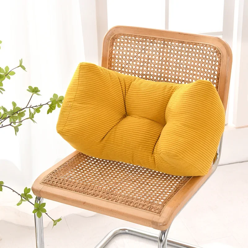 36/46cm Lumbar Support Office Chair Back Pillow Support Comfortable Cushion for Car Seat Low Back Pain Relief Sofa Rest