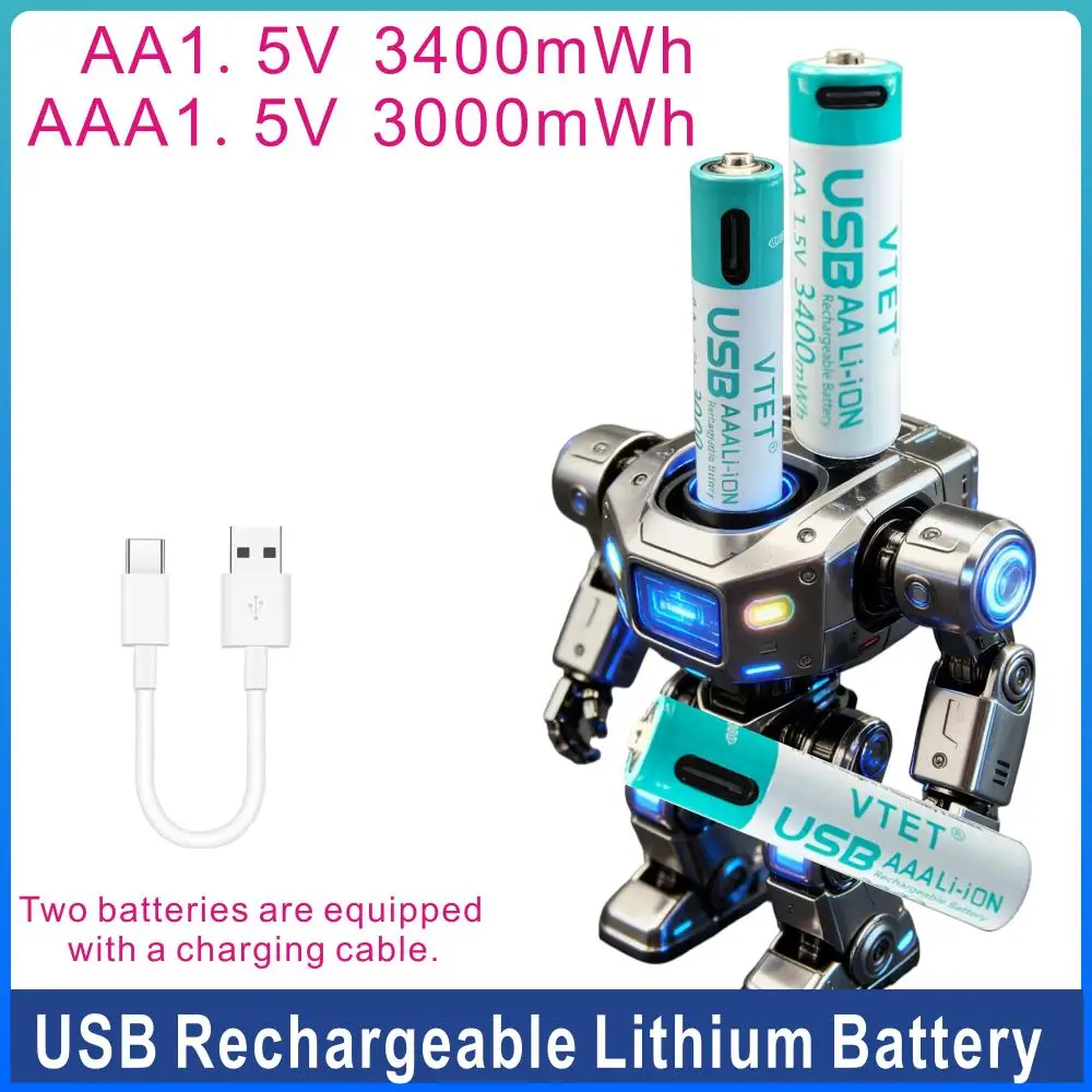 2025 New 1.5V Usb A…