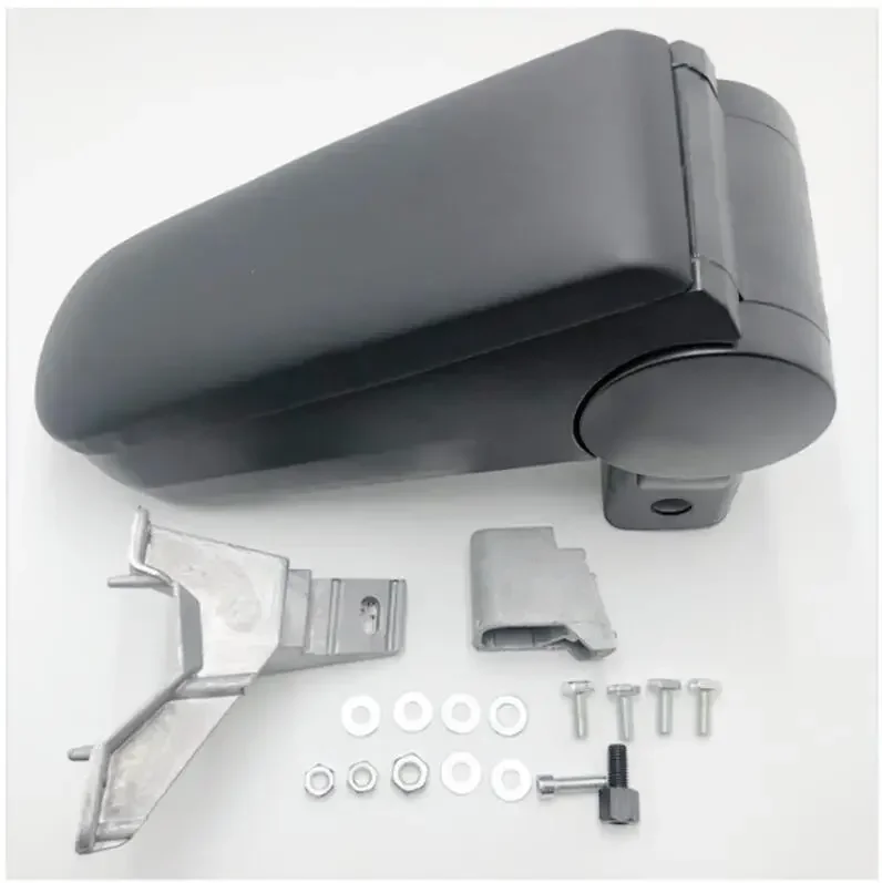 For VW Jetta 99-04 Bora Golf MK4 GTI Black Leather Armrest Handrails Box