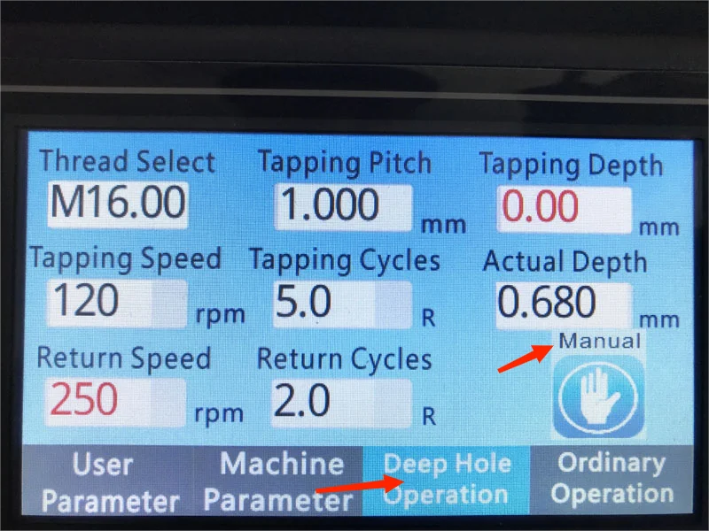 Drilling Tapping Machine with 220V Hot Selling M3-m16 Universal Arm and Support of Servo