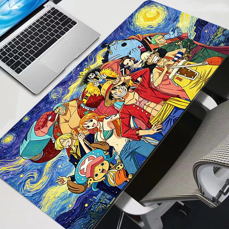 Gaming Accessories Table - ゲーミングマウスパッド ワンピース アニメ XXL 大型 コンピューターマウスパッド