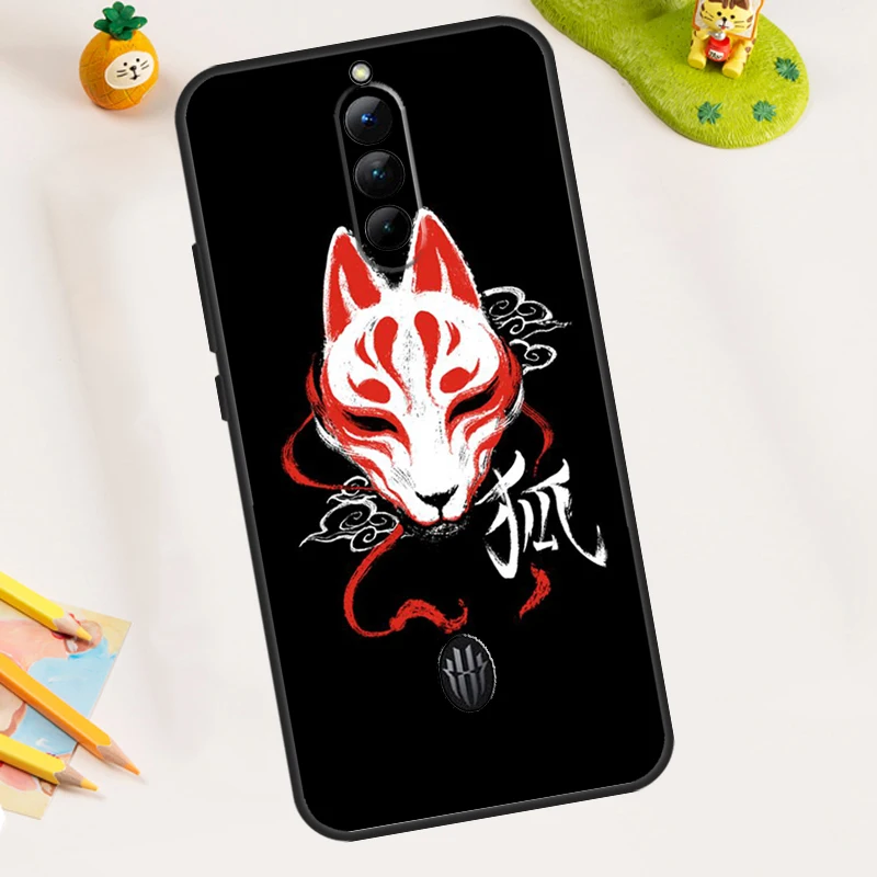 Japanese Style Anime Fox Case For ZTE Nubia Red Magic 8S Pro 9 Pro Plus RedMagic 8 Pro 7 7S 6 6S Pro 5S 5G 6R Cover - view 5