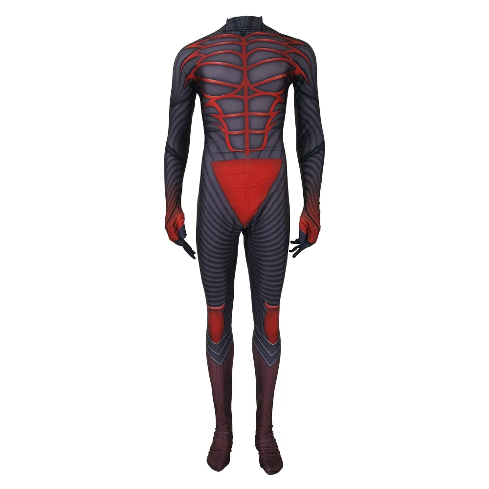 Đồ Chơi Cosplay Vương Quốc Trái Tim Vanitas Nam Trẻ Em Halloween Áo Liền Quần Zentai Plugsuit Trang Phục Hóa Trang