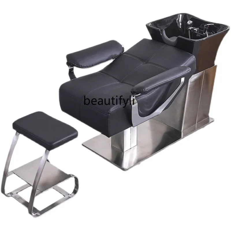 

Shampoo Chair Hair Saloon Dedicated Hair Salon Flushing Bed Lying Half Salon Bed