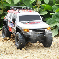 Hb 1/10 Scale Electric RC Car Remote Control Four-Wheel Drive Off-Road Climbing Vehicle 15km/h 2.4G Simulation Model Toy
