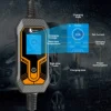 feyree GB/T コード 7KW 32A 1 相 EV 充電器 5 メートル充電ケーブルポータブル充電ボックス電流調整可能電気自動車車用 3