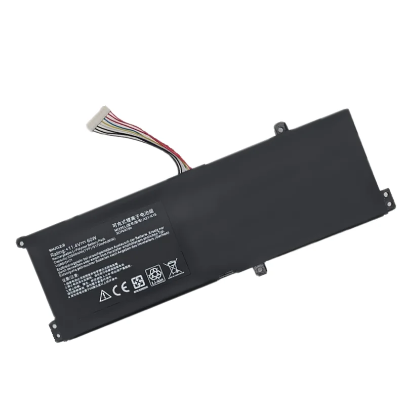 New A21-K15 Laptop Battery For Getac Machenike F117-V65 F117-V VA VB VD VC VR26 VG65T G15G Akoya K15 PC6OK 11.4V