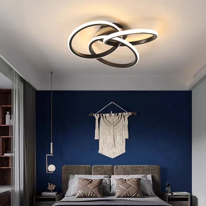 Plafonnier LED au Design Moderne, Éclairage d'Nik, Luminaire Décoratif de Plafond, Idéal pour un Salon, une Salle à Manger ou une Chambre à Coucher