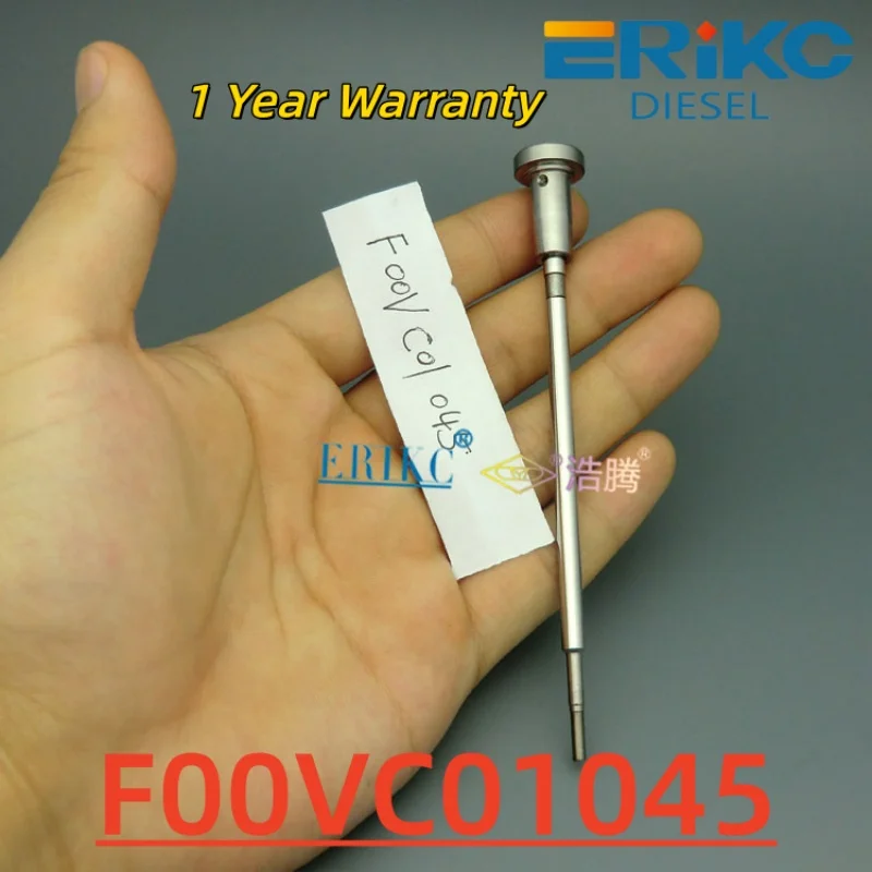 

ERIKC Fuel Injector Assembly F00VC01045 Pressure Control Valve Set F 00V C01 045 for 0445110095 0445110096 0986435037