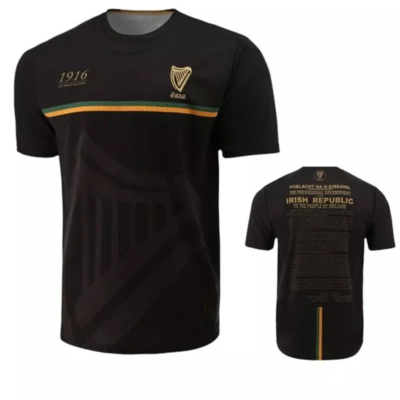 1916 Commemoration Jersey 3D Printed Sports Football T-Shirt Collins Commemoration Jersey Ireland Men's Shirt Top Quality Tops