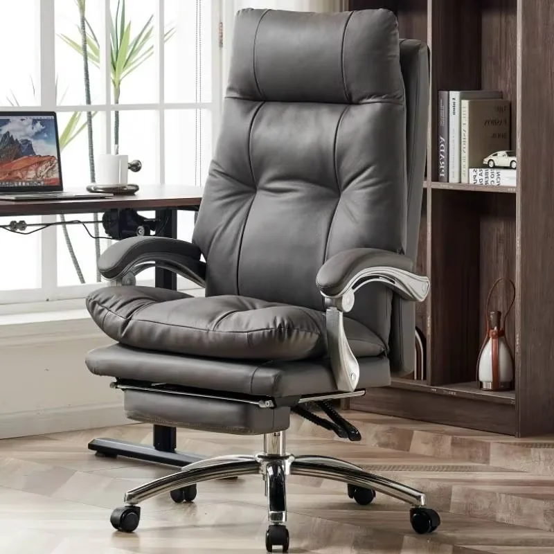 Comfy Support Office Chair Armrest Headrest Luxury Rolling Recliner Gaming Chairs Relaxing Designer Silla Comoda Home Furniture