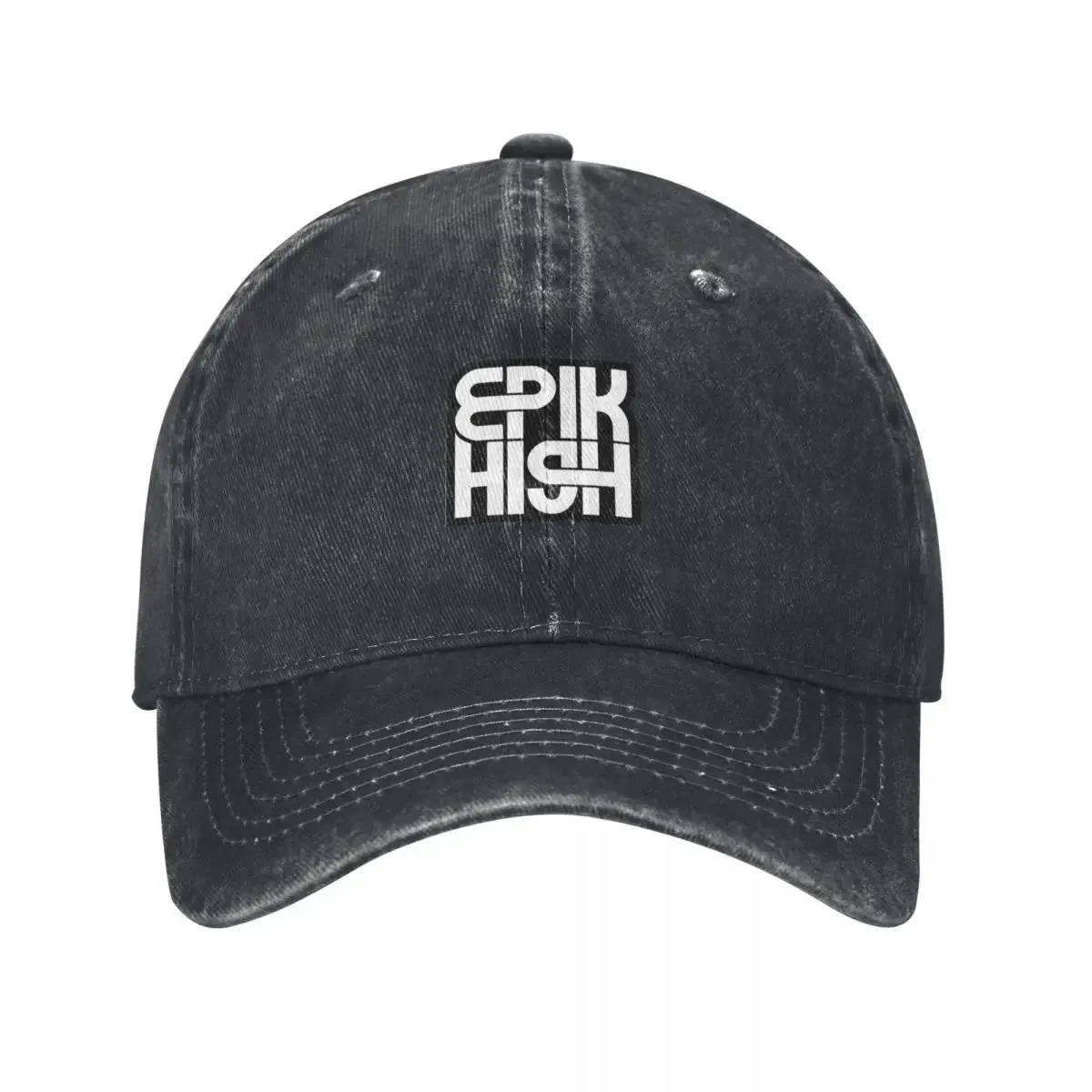 

Epik High - Logo Baseball Cap Hip Hop Rugby Women's Hats For The Sun Men's