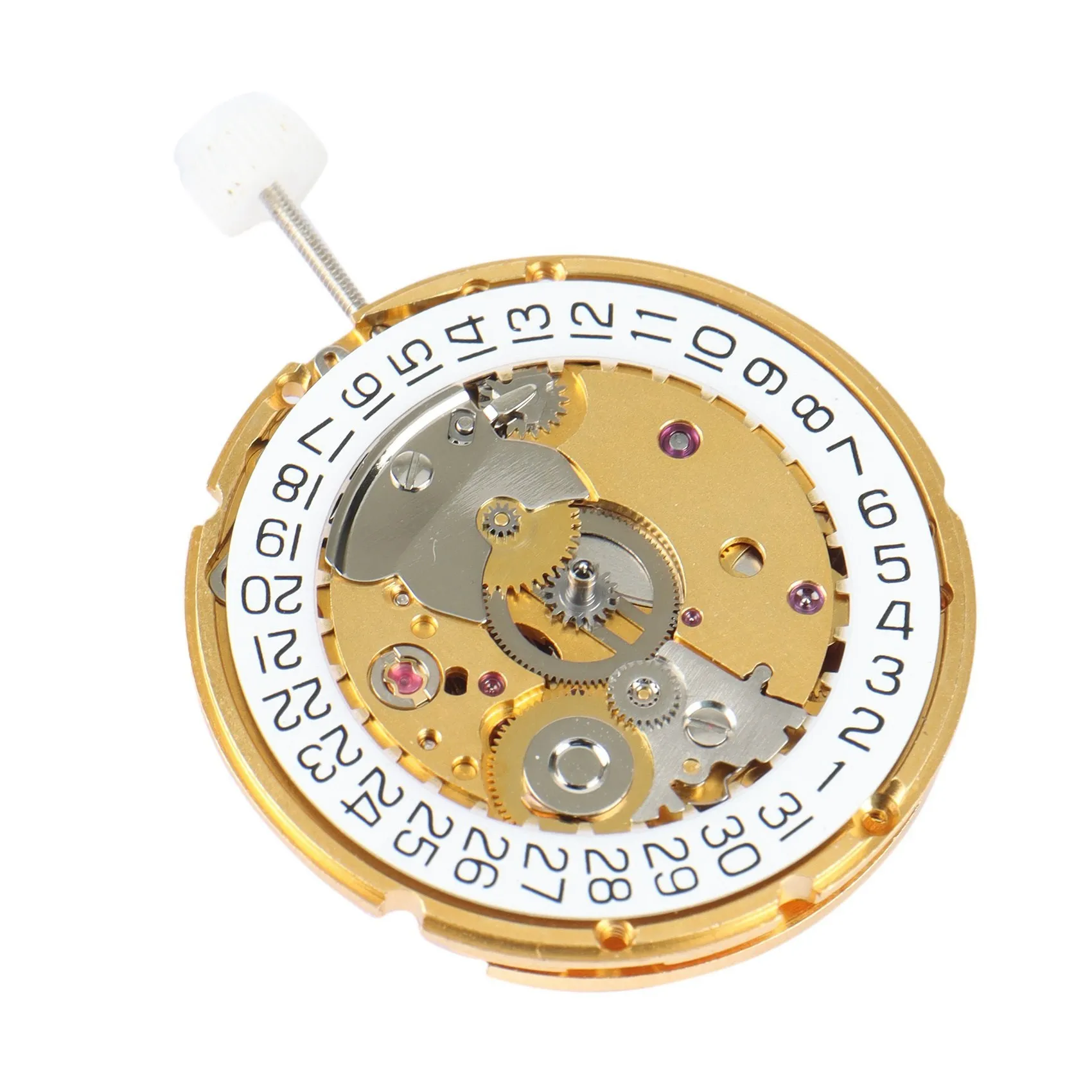 

New Asia PT5000 Automatic Mechanical Watch Movement 28800 Bhp Clone 2824 Date Display A