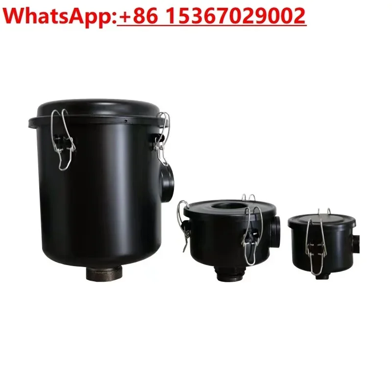 5Pcs vacuum pump air filter assembly fan dust filter bucket F002/3/4/6/8 vacuum pump filter element 304