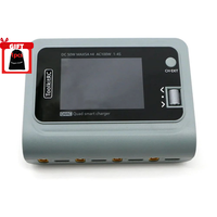 ToolkitRC Q4AC 4x50W 5A AC 100W 4 Ports DC Smart Charger Discharger XT60 for 1-4S Lipo Battery