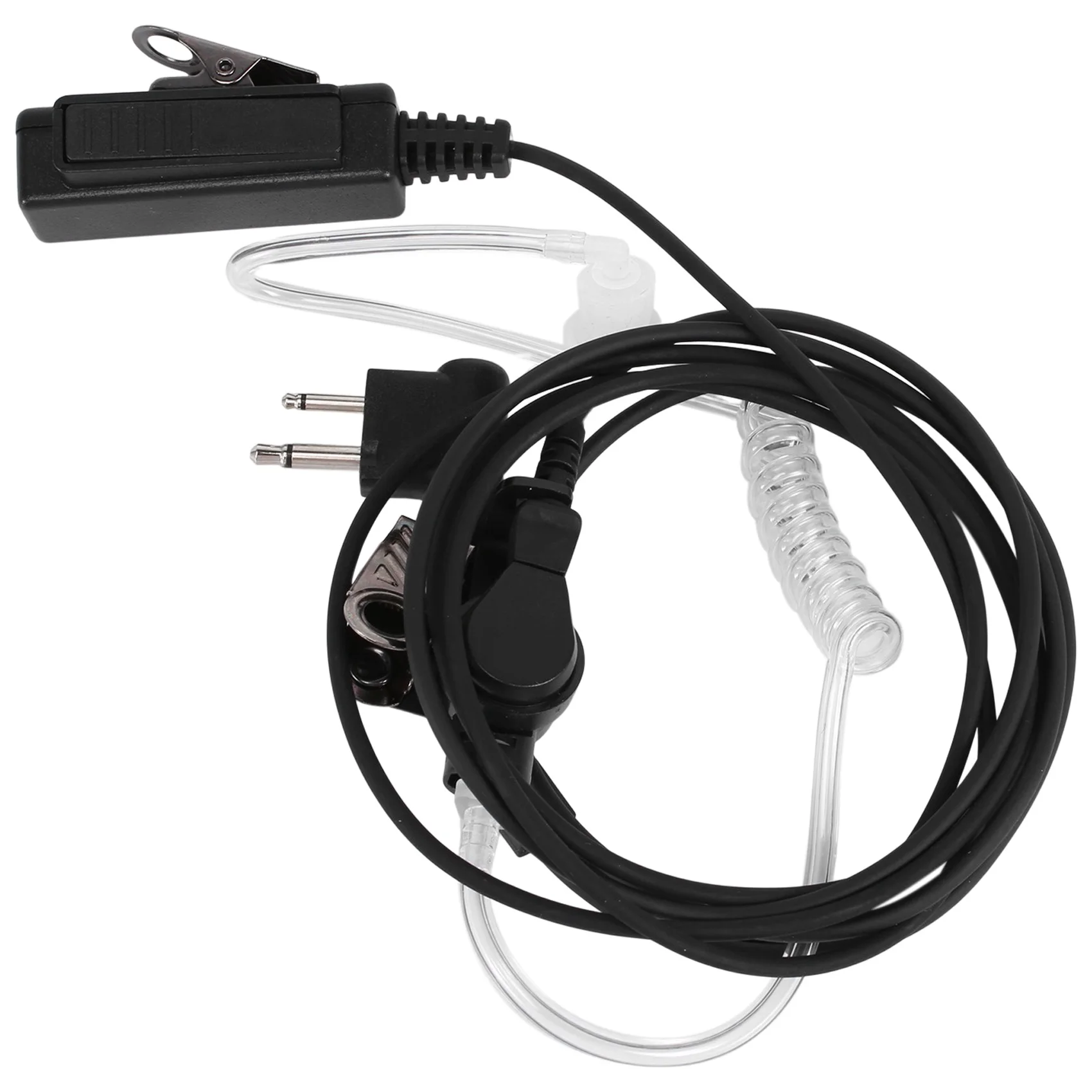 ABNP Covert Acoustic Tube Security Earpiece Headset PTT Mic Compatible CP040 DP1400 GP68 GP88