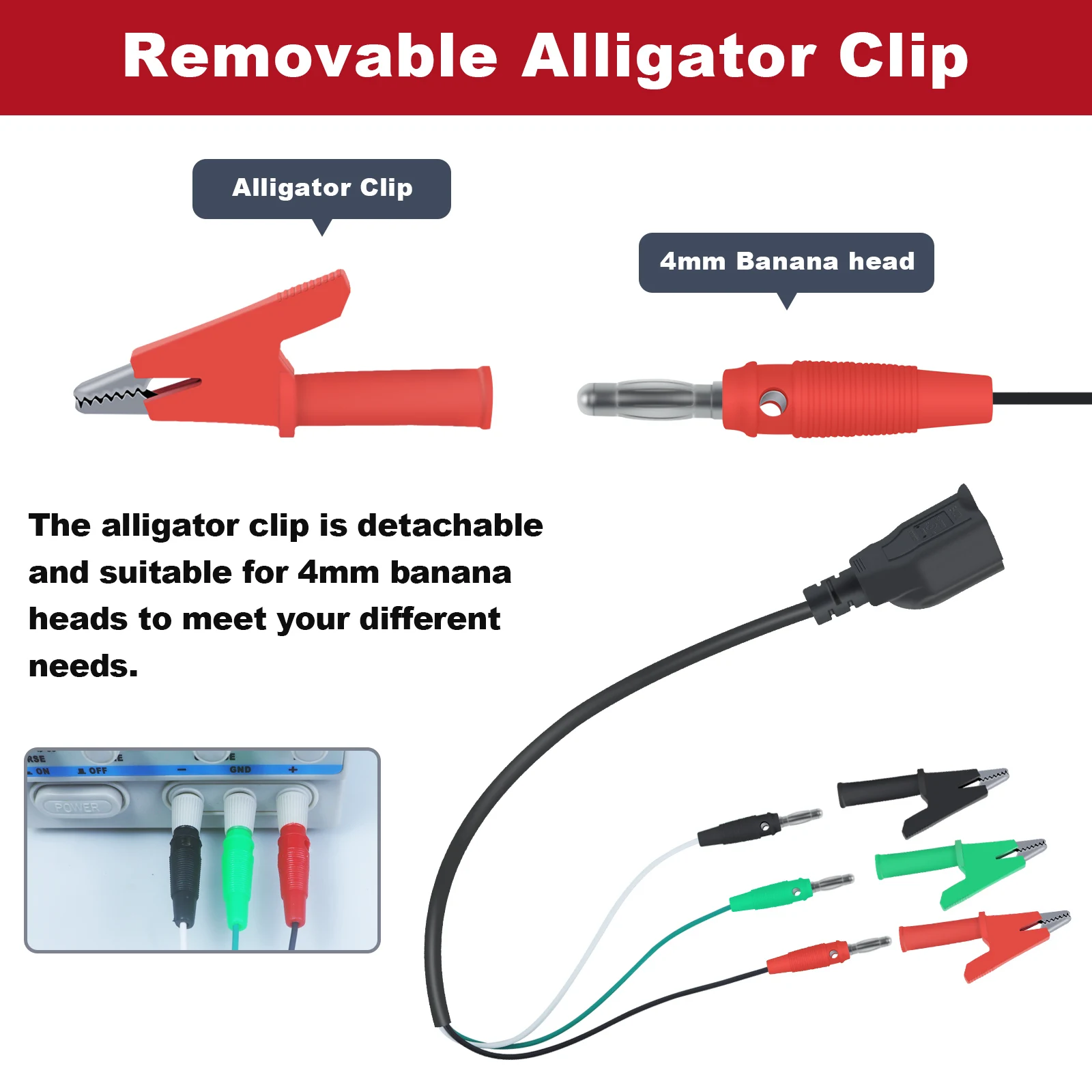 Xin Tester Adapter Snoer Handgereedschap Kit, Stroomonderbreker Zoeker Accessoire Kit Circuit Tracer Snoeren Tester XT-E23