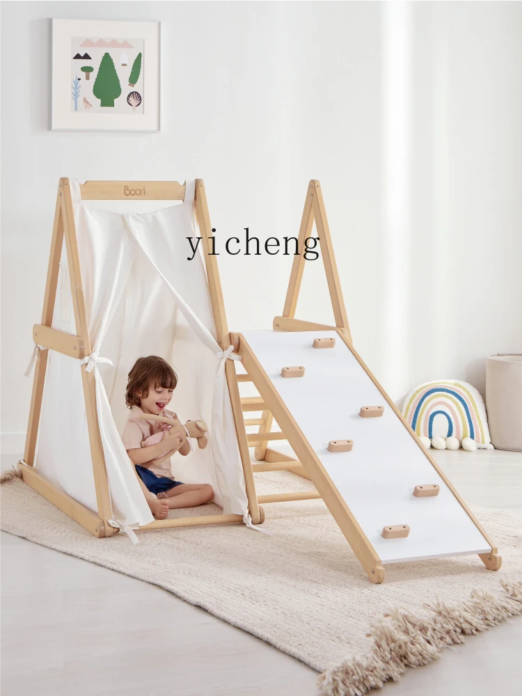 Tqh Climbing Frame Baby Swing Small Amusement Park Indoor Home Baby Slide Amusement Park