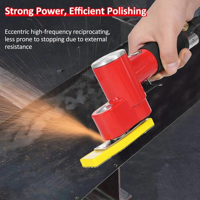 MAKE-ลูกสูบนิวเมติกเครื่องบดและขัด MINI Straight Line Air Sander PNEUMATIC Sander