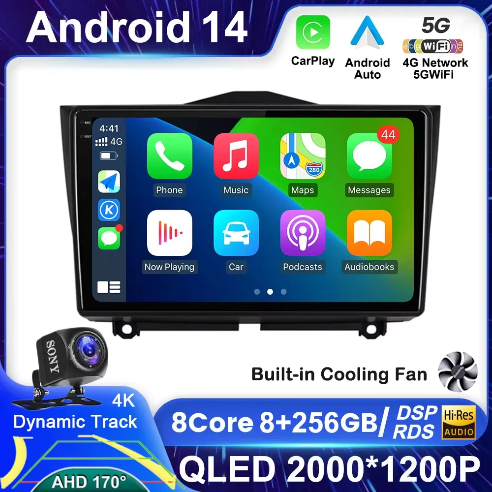 

Android 14 Carplay Auto Car Radio For LADA Granta ВАЗ 2018 2019 Multimedia Video Player GPS Navigation 2din Stereo 360 Camera BT