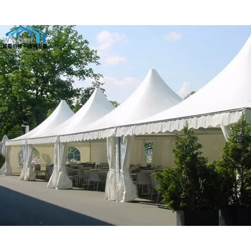 for 10Mx10M Aluminum Marquee Pagoda Tent PVC Fabric Party Tents for Wedding Event Sale