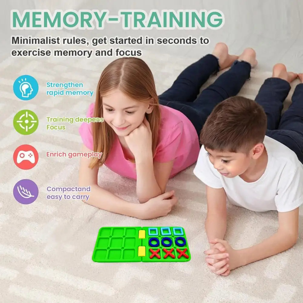 Puzzle Game Toy for Ages Magnetic Closure Puzzle Game Toy Portable Brain-boosting Entertainment Magnetic Envelope for Travel