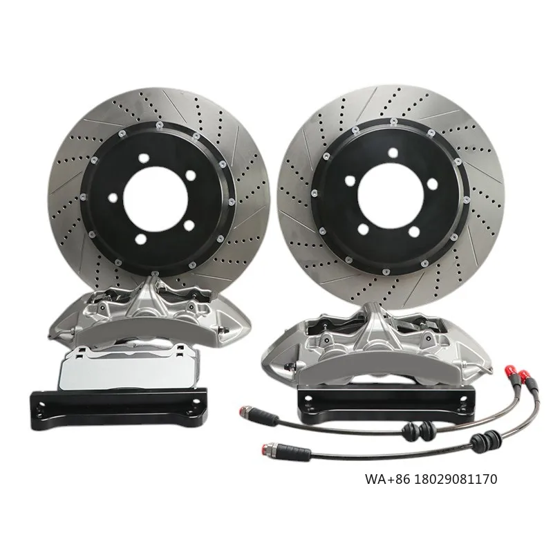 

Brake Systems Disc Rotor Pads Line Set for Big Brake Caliper Kits Auto
